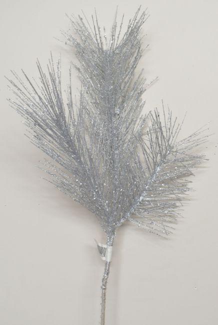 Silver Smith Glittered Branch X 3 image