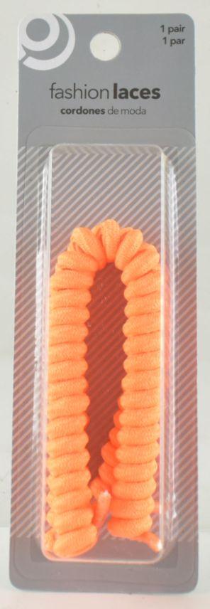 Neon Orange Spring Shoe Laces image