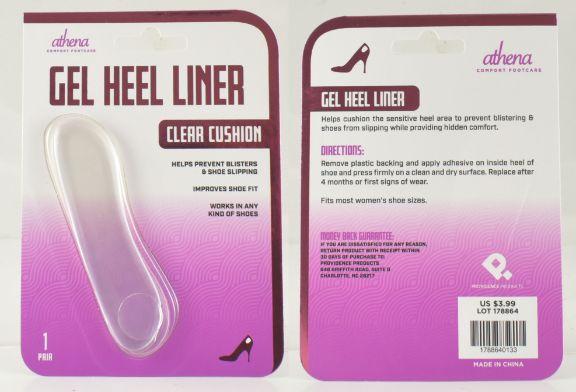 Clear Cushion Gel Heel Liners image