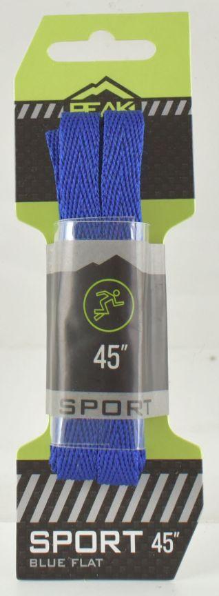 Blue Sport Flat Shoe Laces image