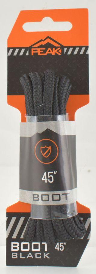 Black Round Boot Laces image