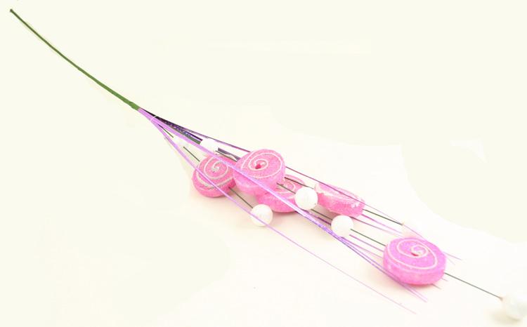 Glitter Candy Stem Decor image
