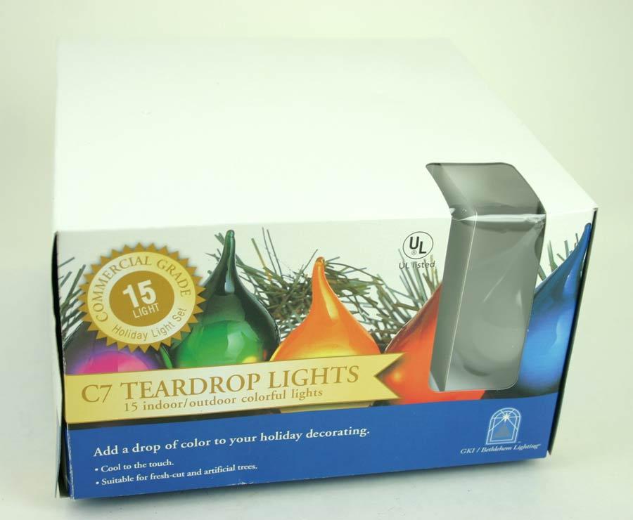 Bethlehem Lighting C7 Teardrop 15 LED White Frost image