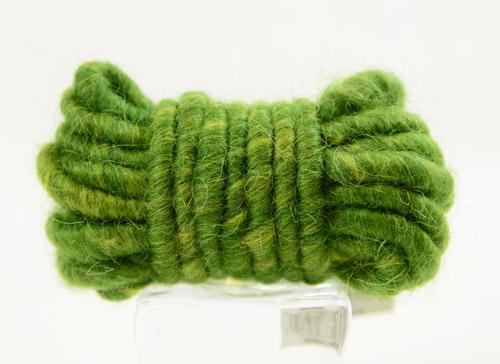 16 ft. Green Wool Cording / Garland image