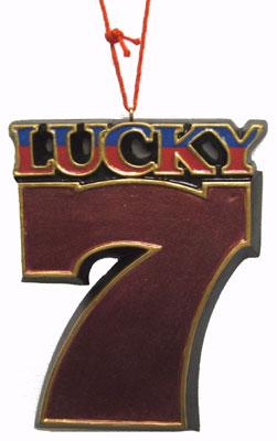 Lucky 7 Ornament image