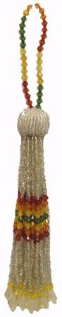 Beaded Tassel Ornament image
