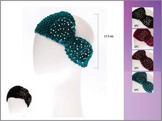 Knitted Head Bands - Ear Warmers For Women/Teenagers image