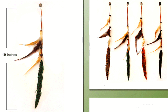 Native Pride - Hair Accessories - Feather Hair Extensions image