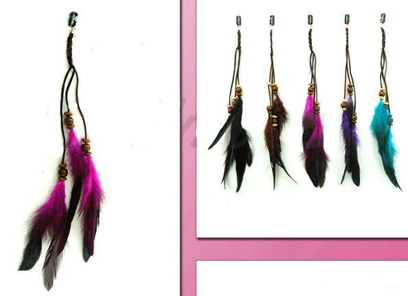 Native Pride - Hair Accessories - Feather Hair Extensions image
