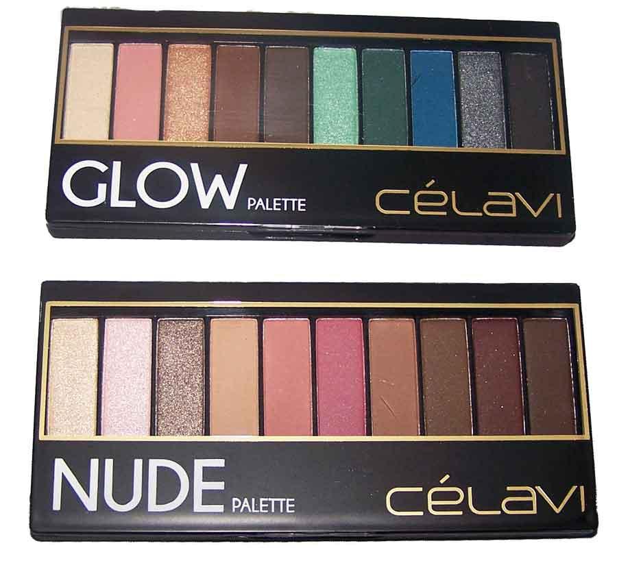 Eye Shadows Eyeshadow - Nude & Glow - 10 Color Palettes