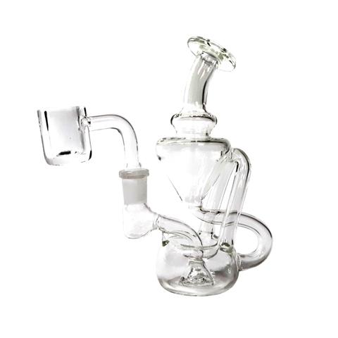 5" Clear Glass Water Pipe image