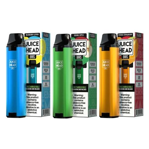 Juice Head Bars Synthetic Nicotine Salt Recharge Disposable image