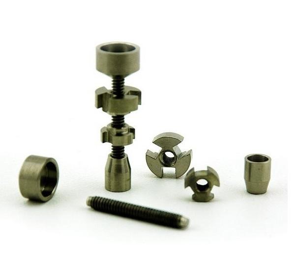 2 Size 18mm(14mm)  fully adjustable titanium nail! on sale image
