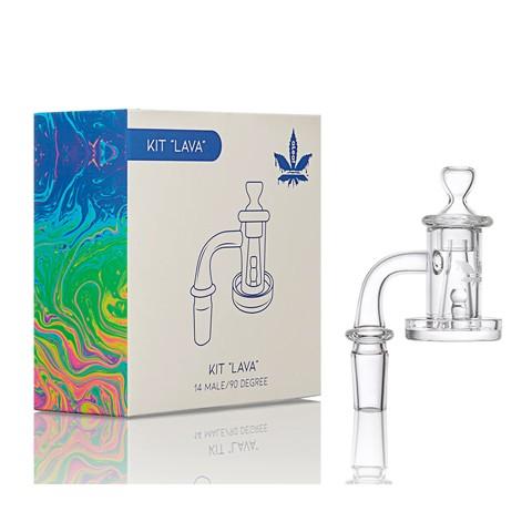 Aleaf Spinner Kit 'Lava' Banger 14mm Male 90 Degree image