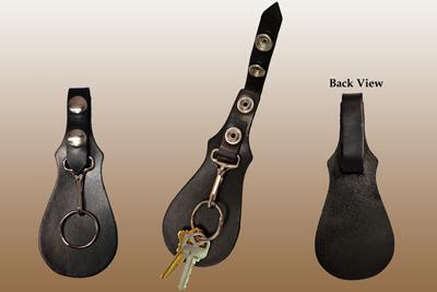 Leather Uniform Dress Key Chain image
