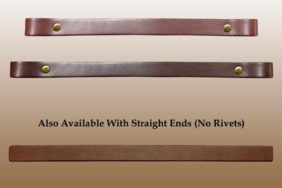 Plain Leather Basket Handles