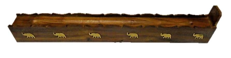 19" Elephant Boat Incense Burner image