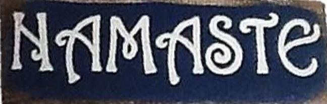 Namaste Wood Sign image