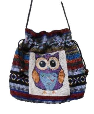 Medium Sinch Thai Bag with Owl image