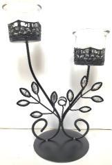 Metal candle holder image
