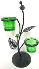 Metal candle holder image