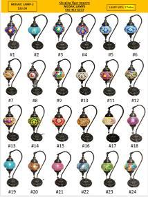 Mosaic Hook Lamp image