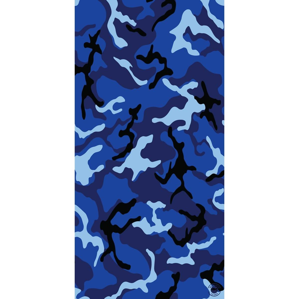 Camo Tube Headband - 1 piece, Royal Blue