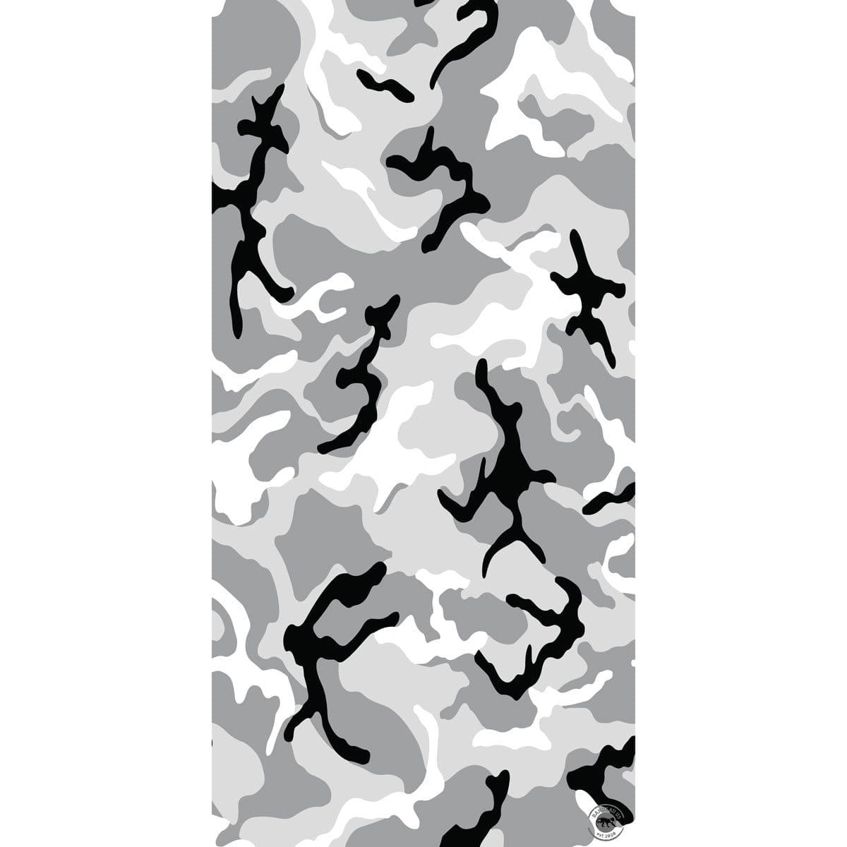 Camo Tube Headband - 1 piece, White image