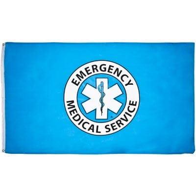 EMS Flag - 3ft x 5ft Polyester - Imported - 1 piece image