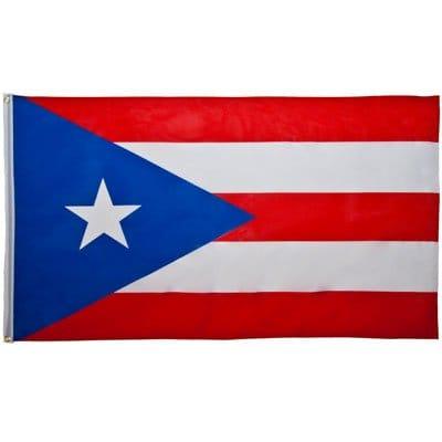 Puerto Rico Flag - 3ft x 5ft Polyester - Imported - 12 pieces image