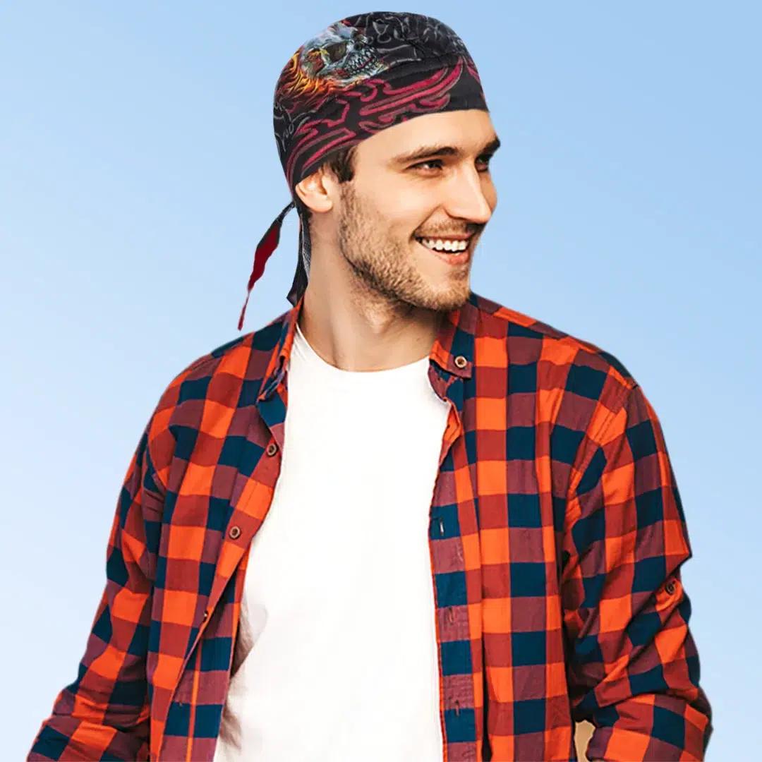 Good Sports Skull Duggery Head Wrap - 12 pieces image