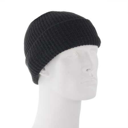 Charcoal Grey Value Knit Ski Hat - Made in USA - 1 piece