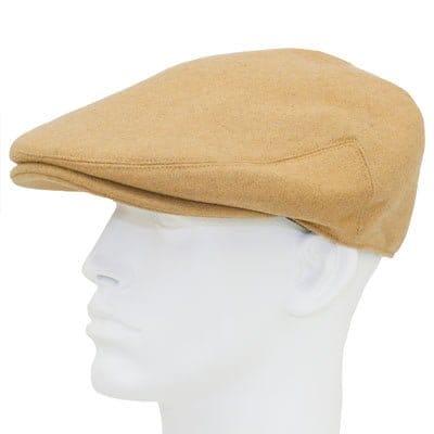 Khaki Wool Blend Ivy Cap - Extra Large - 1 piece image
