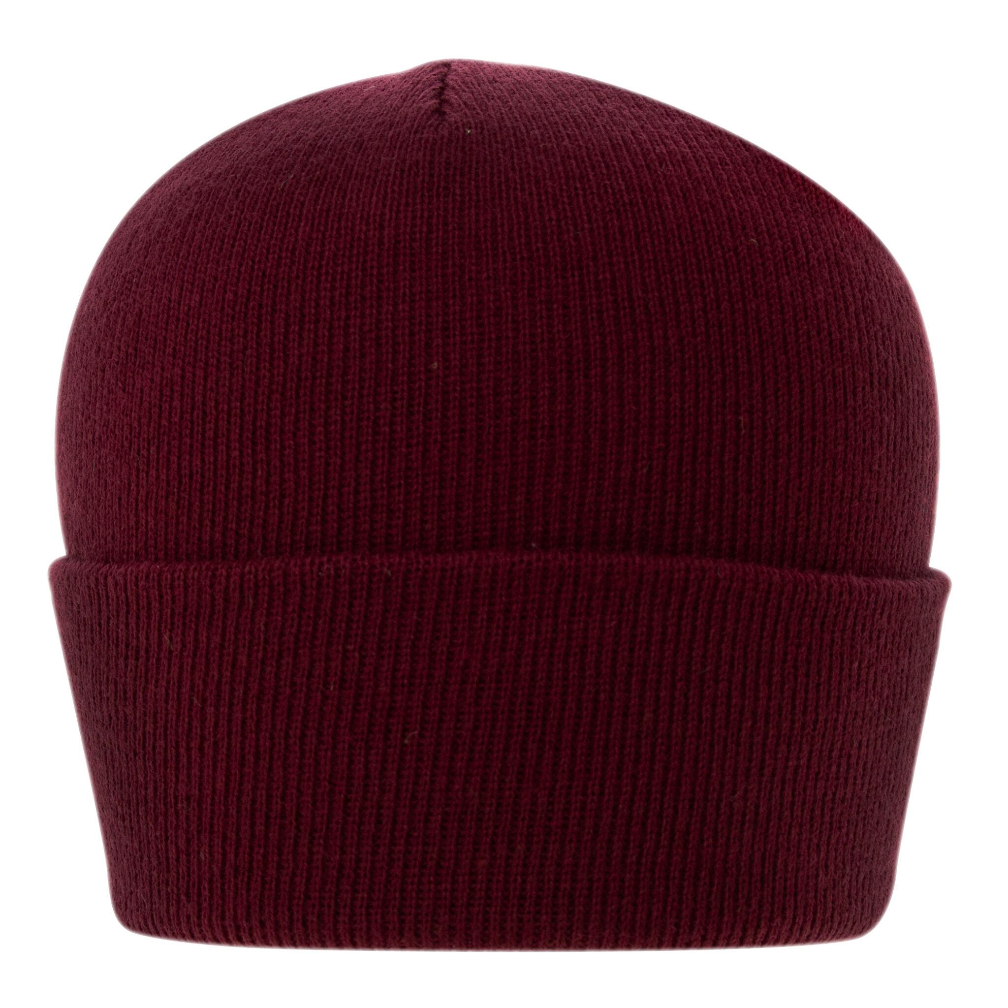 Burgundy / Wine Classic Ski Hat - 12 pieces image