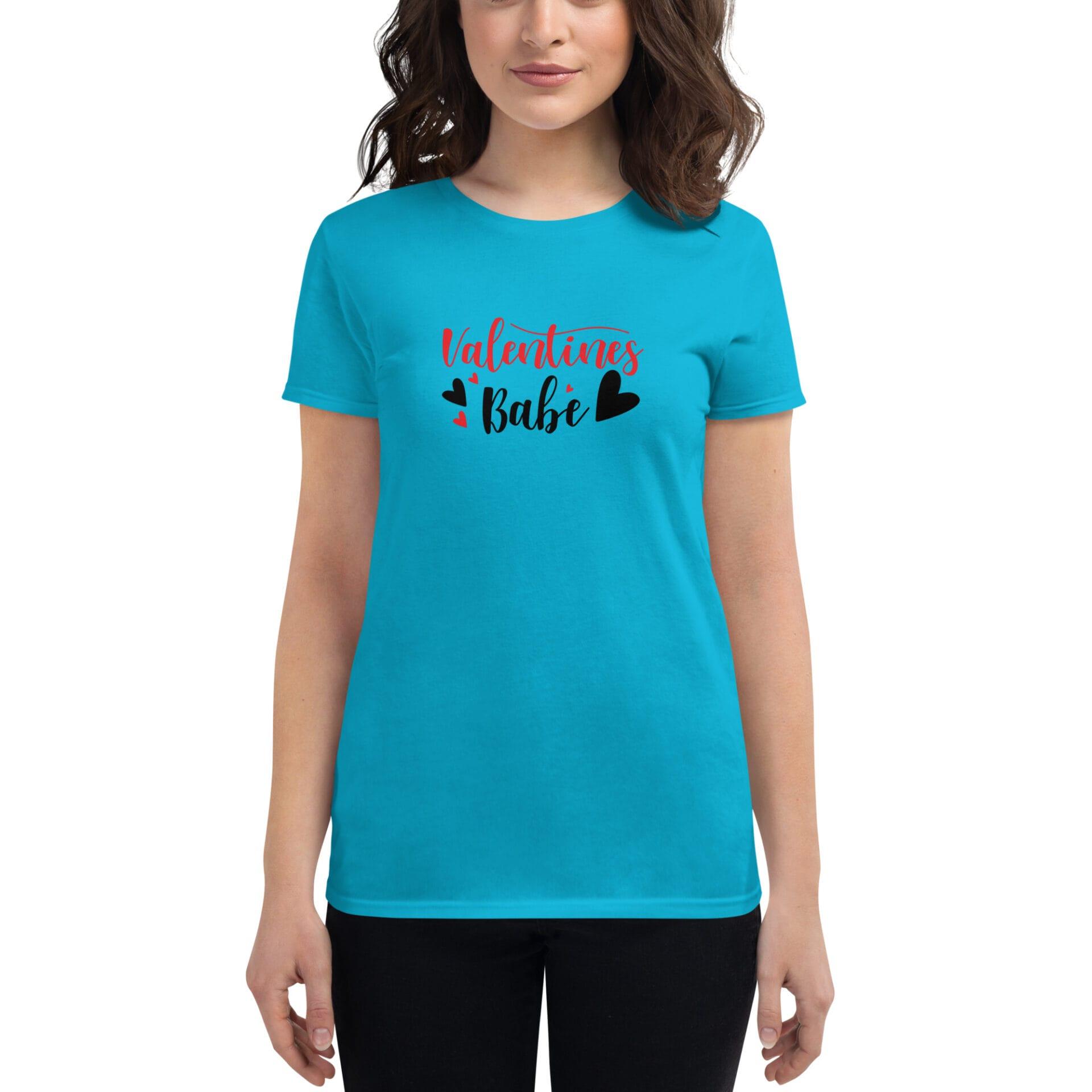 Women's Valentine's Day Short Sleeve T-Shirt - B2 23