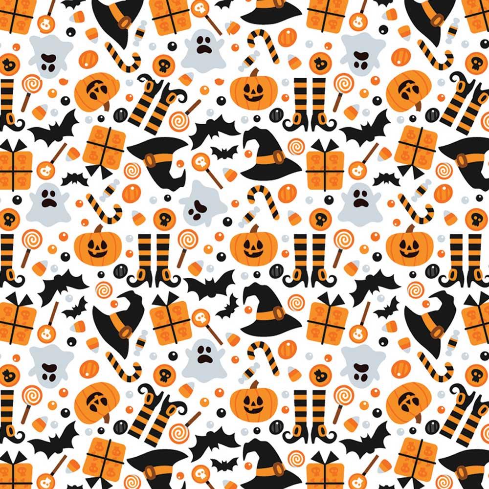 Witches Hats - White Bandana - USA - 22×22 Inch image