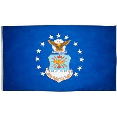 U S Air Force Flag - 3ft x 5ft Polyester - Imported image
