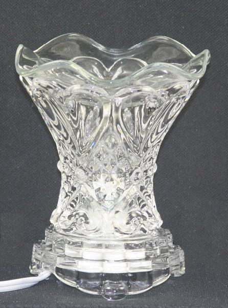 ES-208 Clear Heart Crystal Glass Burner image