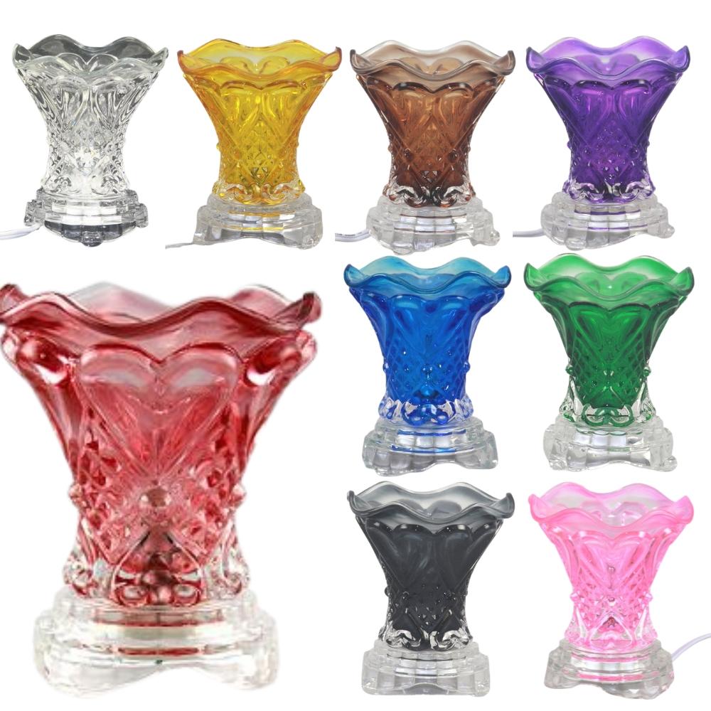 ES-208 Assorted Case Heart Crystal Glass Burner image