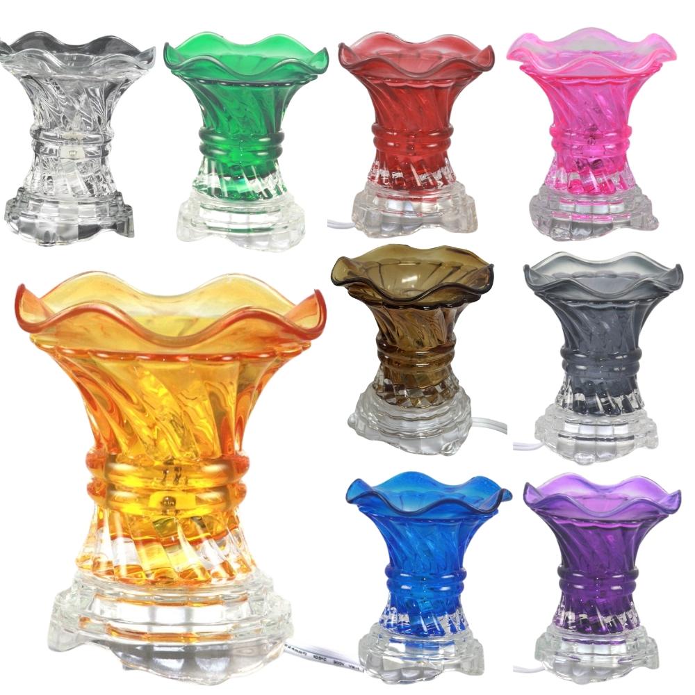 ES-206 Assorted Case Swirl Crystal Glass Burner image