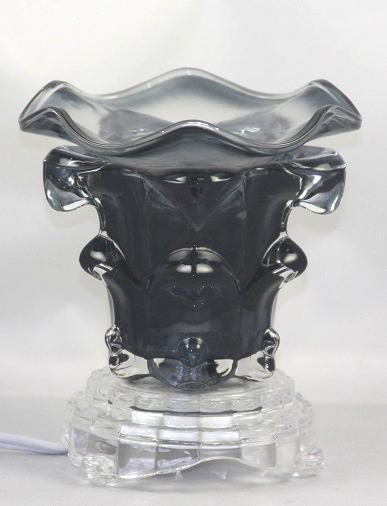ES-214 Black Petal Crystal Glass Burner image