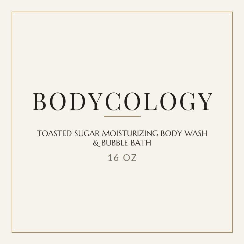 BODYCOLOGY TOASTED SUGAR MOISTURIZING BODY WASH & BUBBLE BATH 16oz image