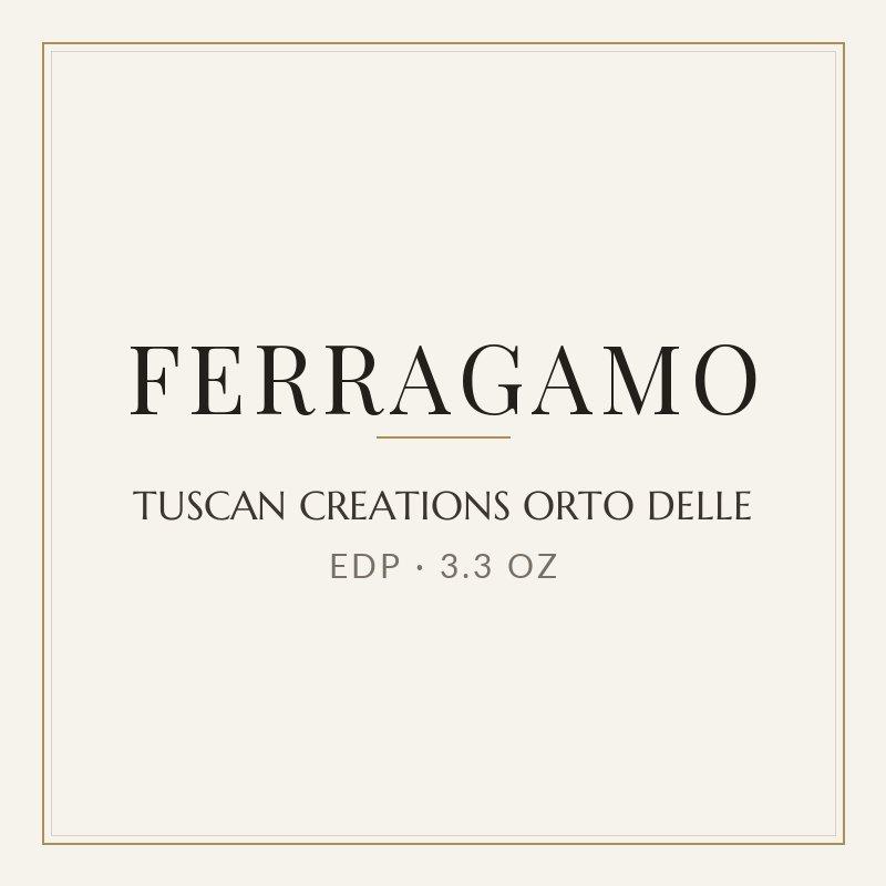 TUSCAN CREATIONS ORTO DELLE - Salvatore Ferragamo - EAU DE PARFUM SPRAY 3.3 oz / 100 ml image
