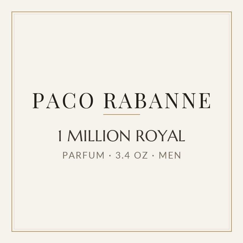 1 MILLION ROYAL - Paco Rabanne - PARFUM SPRAY 3.4 oz / 100 ml Men** image