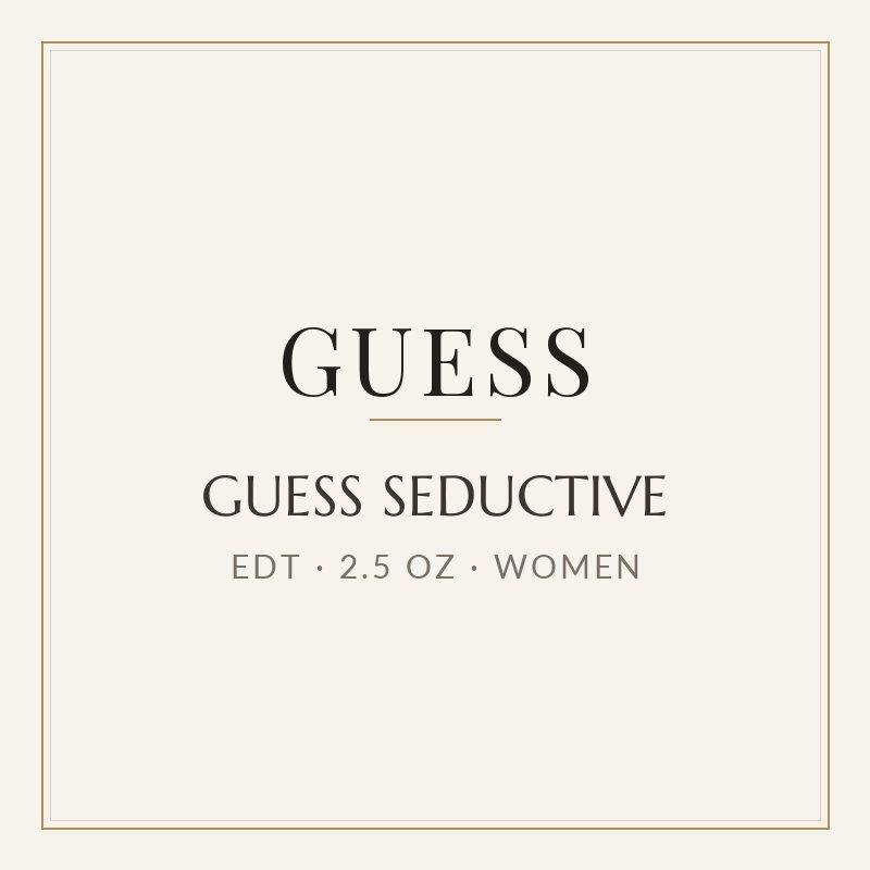 GUESS SEDUCTIVE - EAU DE TOILETTE SPRAY 2.5 oz / 75 ml Women image