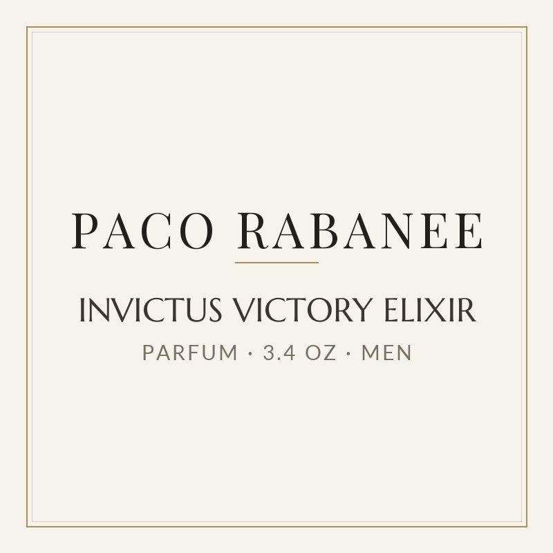 INVICTUS VICTORY ELIXIR - Paco Rabanne PARFUM INTENSE SPRAY 3.4 oz 100 ml Men image