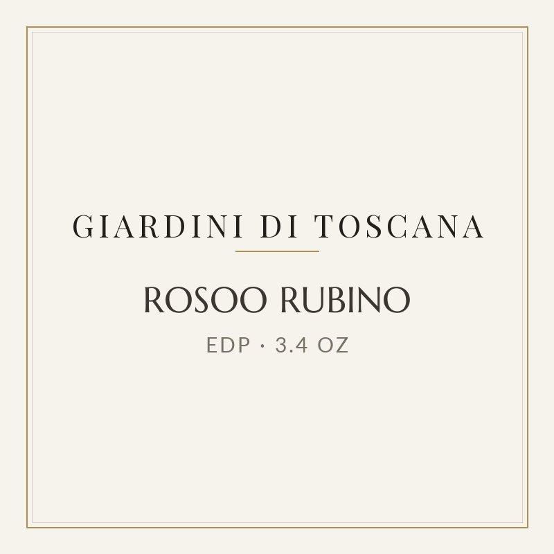 ROSOO RUBINO - Giardini di Toscana - EAU DE PARFUM SPRAY 3.4 oz / 100 ml image