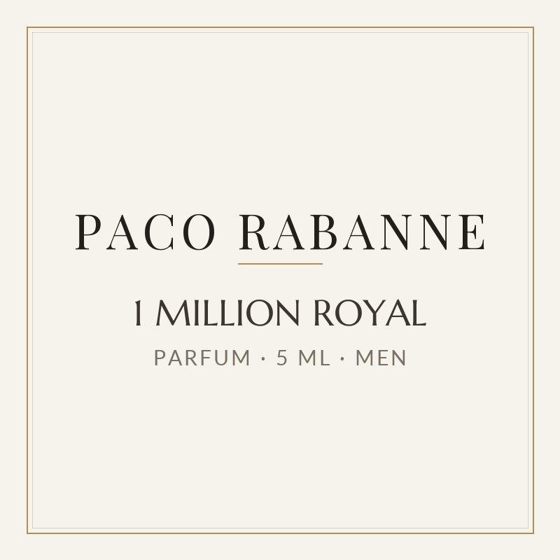 1 MILLION ROYAL - Paco Rabanne - PARFUM MINIATURE 5 ml Men image