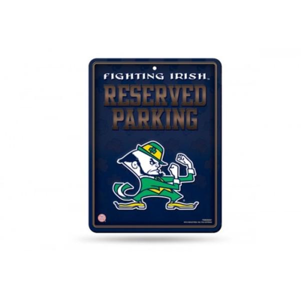 Notre Dame Metal Parking Sign image