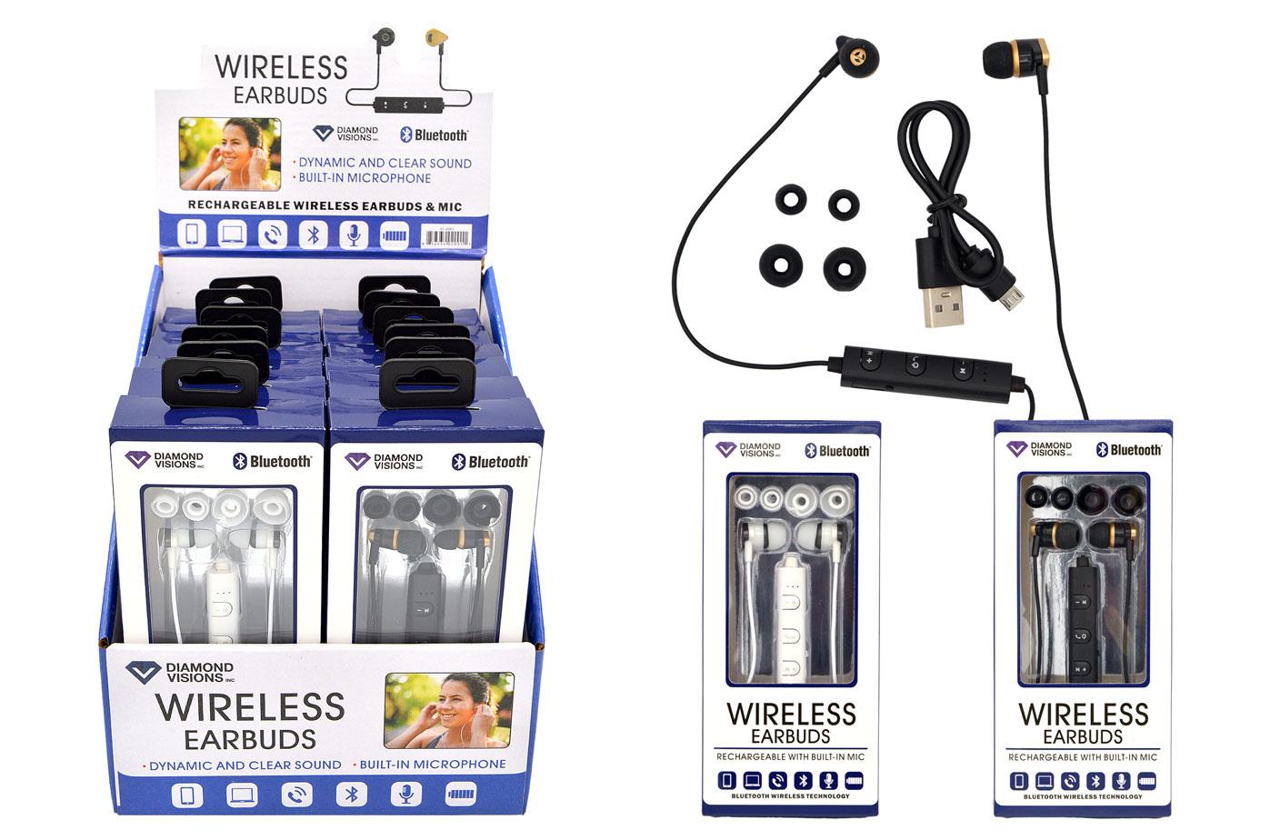 Wireless Earbud Headphones